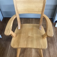 ダイニングチェア2脚セット(回転式)【町田市再生家具】251220の画像