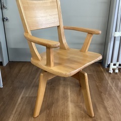 ダイニングチェア2脚セット(回転式)【町田市再生家具】251220の画像