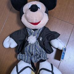 【大きめ】和服ミッキーぬいぐるみの画像