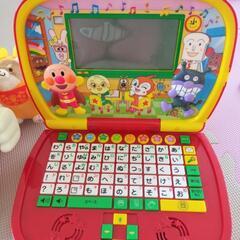 アンパンマンパソコンなど3点セットの画像