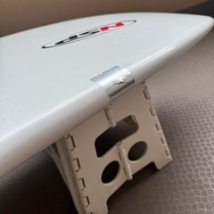 早い者勝ち！サーフボード！デッキパッド＆フィン付き！リーシュ2個！全部込の画像
