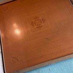 希少　昭和レトロ　こたつの机×2 天板×2 麻雀　炬燵欠品の画像