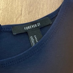 FOREVER 21 ノースリーブ ワンピース ボーダー kate spadeの画像