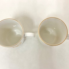 【未使用品】 GIVENCHY マグカップ 2個 花柄の画像