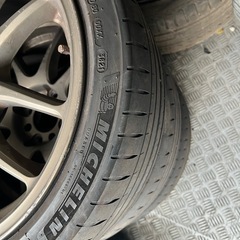 17インチ ワークエモーション ホイールとMICHELINタイヤの画像