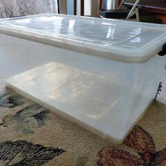 あげます　0円　収納ケース　収納ボックス　中古品　一個の画像