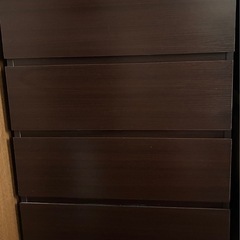 【今月末まで】4段チェスト　収納ケース　タンスの画像