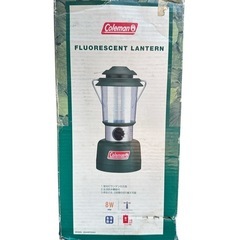 Coleman Fluorescent Lantern グリーン　コールマン　キャンプ　アウトドア　釣りの画像