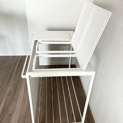 ［ 分別ダストワゴン タワー / 蓋付き / 目隠し / 3分別 ］山崎実業 tower キッチン ゴミ箱 ごみ箱 ダストボックス ゴミ袋ハンガー フタ付き ふた 分別 ゴミ袋ホルダー キャスター付き レジ袋ホルダー 大容量 白 おしゃれ カウンター下 北欧の画像