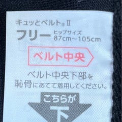 定価4,598円　骨盤ベルト　フリーサイズ　　の画像