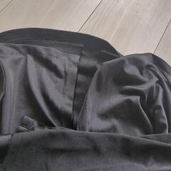 コルディア ロングスカート 黒 40 バックスリット 春夏秋の画像