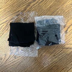 【新品】アームカバー ブラック2個セット 冷感 紫外線 UVカット 日焼け防止の画像