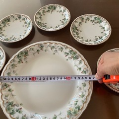 ナルミ　ケーキ皿セットの画像