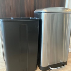 ペダル式ステンレスゴミ箱　30L（45Lゴミ袋対応）　の画像