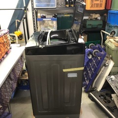 アイリスオーヤマ　全自動洗濯機　IAW-T605BL  2023製　6.0kg  配送なし引き取りのみの画像
