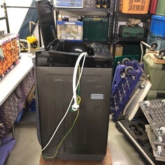 アイリスオーヤマ　全自動洗濯機　IAW-T605BL  2023製　6.0kg  配送なし引き取りのみの画像