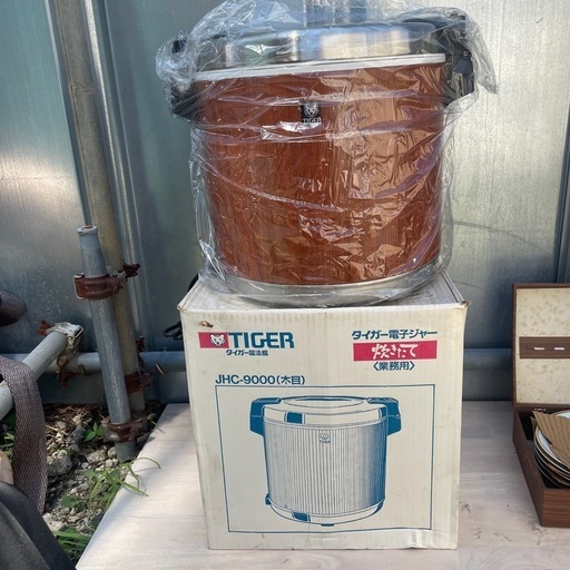 TIGER JHC-900A ステンレス 魔法瓶電子ジャー 9.0L