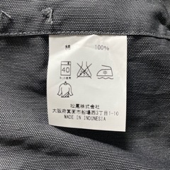 【Mサイズ】メンズ グレー 長袖シャツ 結婚式 タキシードの画像