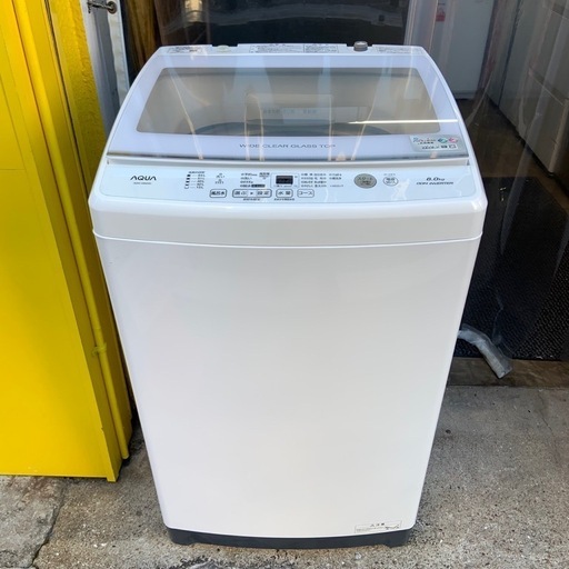 2022年製 アクア 8K 洗濯機 AQW-V8M