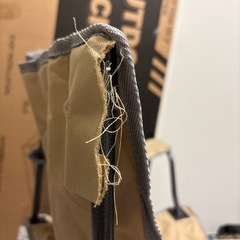キングキャンプ　折りたたみチェア　破れありの画像