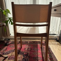 木製チェア　椅子の画像