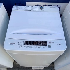 2023年製　ハイセンス　5.5K 洗濯機　HW-K55Eの画像