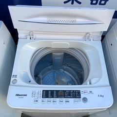 2023年製　ハイセンス　5.5K 洗濯機　HW-K55Eの画像