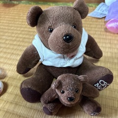 クマ　CECILMCBEE ４匹セット　親子の画像