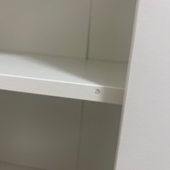 収納棚 ホワイトの画像