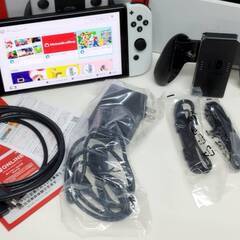 【美品】Nintendo Switch 有機ELモデル/HEG-001/2025年製の画像
