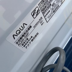 2024年製　アクア　6K 洗濯機　AQW-S6Pの画像