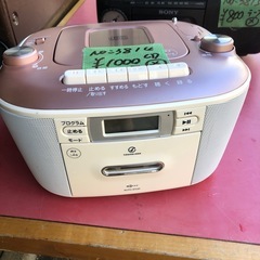 NO：3814  ラジオカセットレコーダー‼️  超お買い得品❣️の画像