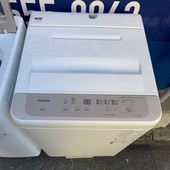 2021年製　パナソニック　6K 洗濯機　NA- F60B14の画像