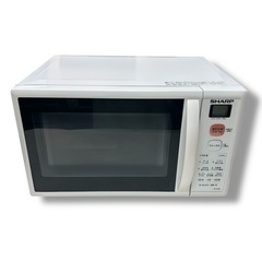 シャープ RE-S50B-W オーブンレンジ 15L ホワイト 説明書付きの画像
