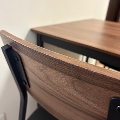 ニトリ　ダイニングセット　ブラウンの画像