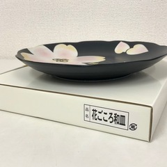 【新品】 美濃焼 花ごころ和皿 直径23cmほど の画像