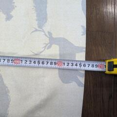 ケユカのカーテン2枚　動物　木　柄の画像