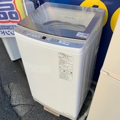 2022年製　アクア　8K 洗濯機　AQW-V8NBKの画像