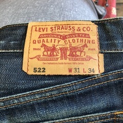Levis リーバイス 522 W31 
ローライズの画像