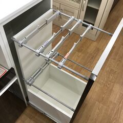 ★リユースのサカイ春日部店★KJ10951 エスエークラフト キッチンカウンター ダークブラウン H94×W161×D46 クリーニング済みの画像