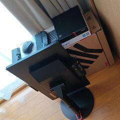 省スペース高性能 デスクトップPCセットの画像