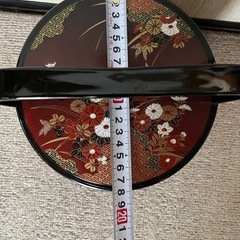 重箱　三段　手提　　丸重　信濃路の画像