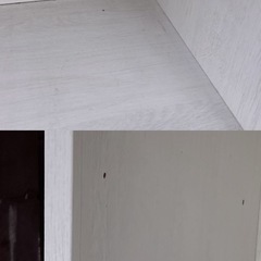 中古　3段収納棚　白の画像