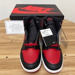 29cm ジョーダン1 ハイ85 ブレッド NIKE AIR JORDAN 1 HIGH85 BREDの画像