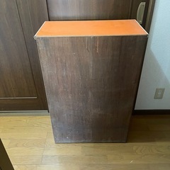 レトロポップ 棚 収納 インテリア　オレンジの画像