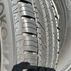 ホイール付きヨコハマ　ジオランダー19580r15の画像