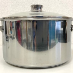 【売却済み】MEYER マイヤー ステンレス鍋 5.7L  ガス/IH両方対応の画像