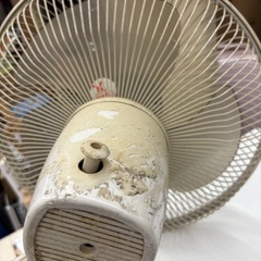 紐引き壁掛け　扇風機の画像