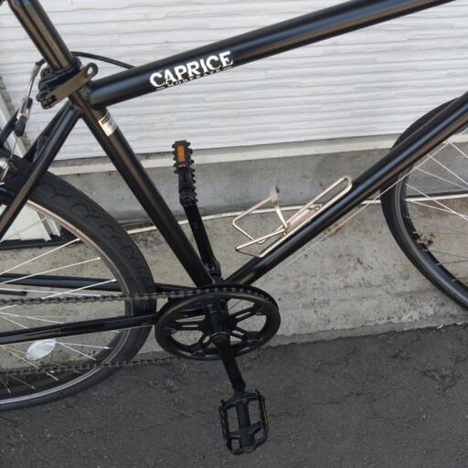 新車　札幌引取限定　クロスバイク　カプリース　ホワイト 週末限定価格！新車札幌引取限定クロスバイクカプリースM