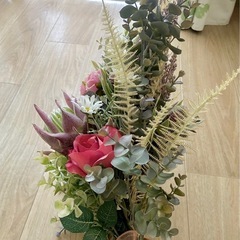 前撮り　フラワー ブーケ 造花の画像